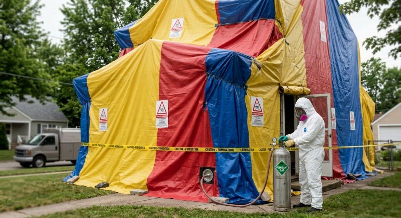 Termite Tenting in Toledo, OH